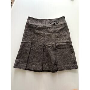 Ann Taylor LOFT Pleated Skirt Size US 0